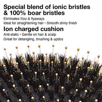 Olivia Garden Ceramic + Ion Hair Brush, CISP-COG, Supreme Combo