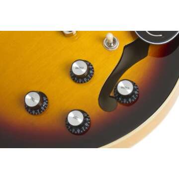 Epiphone ES-339 Semi Hollow body Electric Guitar, Vintage Sunburst