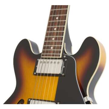 Epiphone ES-339 Semi Hollow body Electric Guitar, Vintage Sunburst