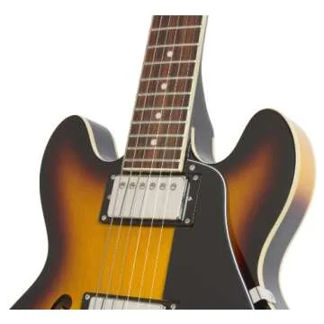 Epiphone ES-339 Semi Hollow body Electric Guitar, Vintage Sunburst