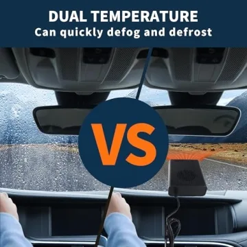 Portable 12V Car Heater - Fast Heating and Cooling Solution