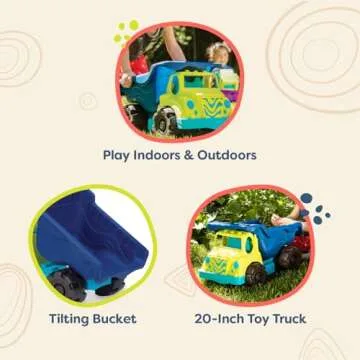 B. Toys Colossal Cruiser 20" Sand Truck for Kids