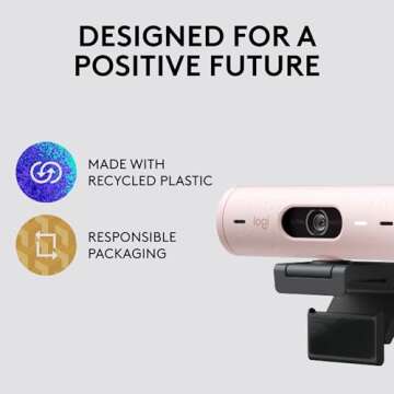 Logitech Brio 500: Full HD Webcam for Crystal Clear Video