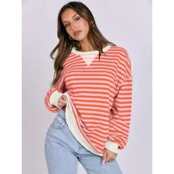Vibrant Oversized Women's Sweatshirt for Comfort and Style