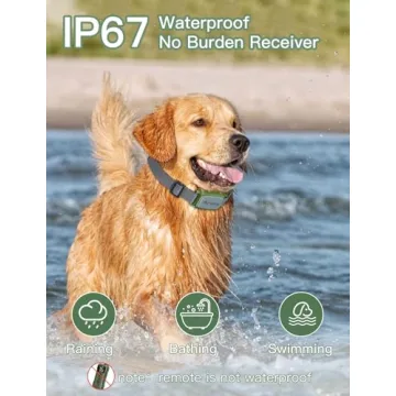 Airverse Waterproof 3300 ft Dog Shock Collar Training