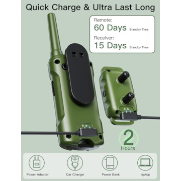 Airverse Waterproof 3300 ft Dog Shock Collar Training