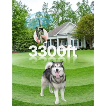Airverse Waterproof 3300 ft Dog Shock Collar Training