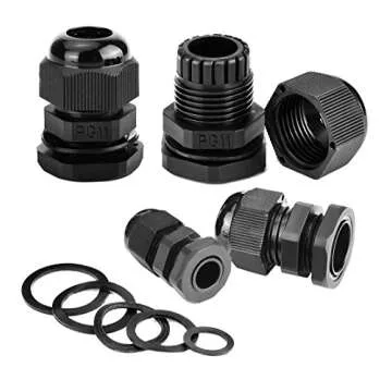 25 Pcs Waterproof Adjustable Cable Glands - eoocvt