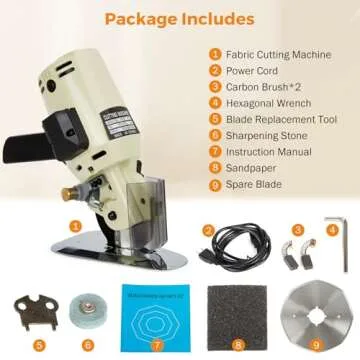 BEAMNOVA Electric Fabric Cutter for Precision Cutting