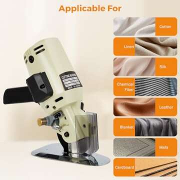 BEAMNOVA Electric Fabric Cutter for Precision Cutting