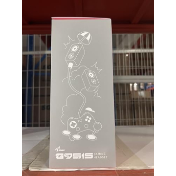 Pink Cat Ear Gaming Headset with Mic for PS4 Xbox PC Mobile