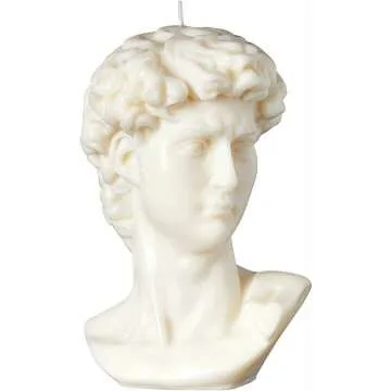 David Statue Soy Wax Candle - Hand Poured Aroma