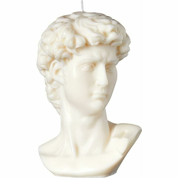 David Statue Soy Wax Candle - Hand Poured Aroma