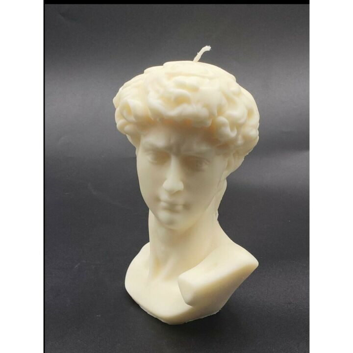 David Statue Soy Wax Candle - Hand Poured Aroma
