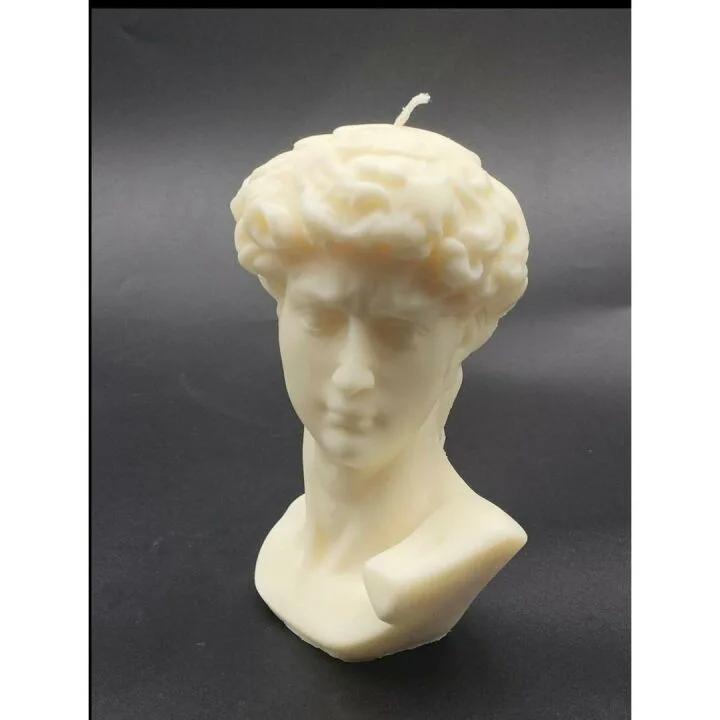 David Statue Soy Wax Candle - Hand Poured Aroma