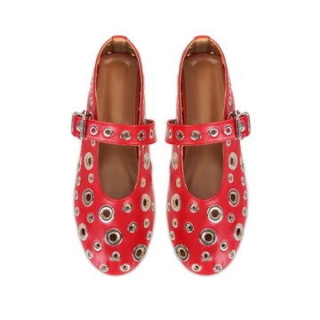 Stylish MICIFA Ballet Flats with Buckle Strap for Women