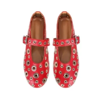 Stylish MICIFA Ballet Flats with Buckle Strap for Women