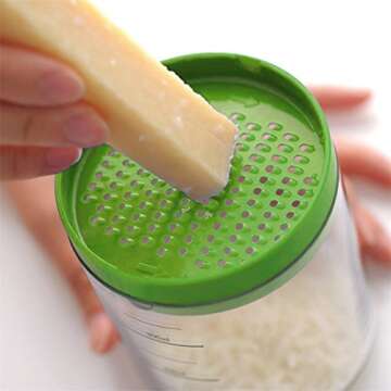 Kitchen Tool Bottle 8 in 1 Kitchen Tool Set - Funnel, Juicer Lemon squeezer, Spice grater, Egg masher, Cheese grater, Egg seperator, Measuring cup, Can opener