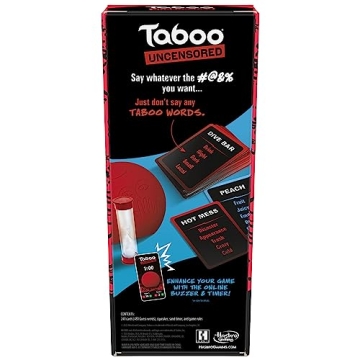 Taboo Uncensored Board Game for Adults | Fun Party Game
