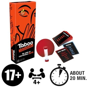 Taboo Uncensored Board Game for Adults | Fun Party Game