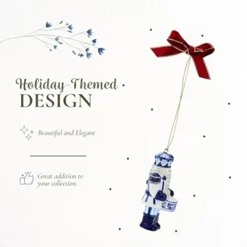 Spode Blue Italian Nutcracker Ornament for Holiday Decor