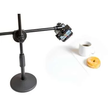 Double Bear Overhead Phone Stand for Easy Filming and Creativity