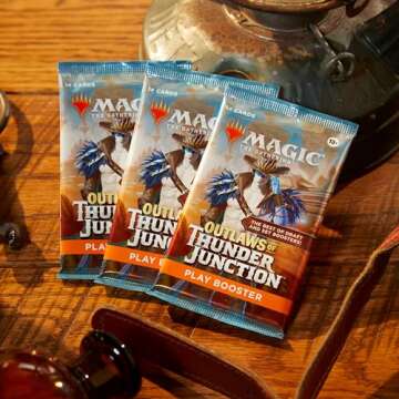 Magic: The Gathering Outlaws of Thunder Junction Play Booster Box - 36 Packs (504 Magic Cards)