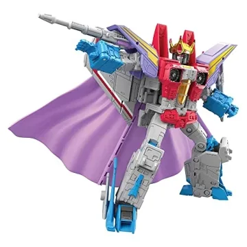 Transformers Studio Series 86-12 Leader Class Coronation Starscream Action Figure, 8.5-inch