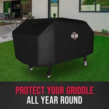 Grillman Blackstone Griddle Cover for 36-inch Griddle - Blackstone Cover, Blackstone 36 Griddle Cover, BBQ, Griddle Accessories, Waterproof - Father's Day Grill Gifts, Father's Day BBQ Gifts