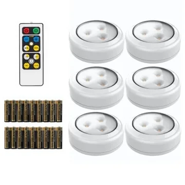 Brilliant Evolution LED Puck Light | Wireless LED Under Cabinet Lighting | Under Counter Lights for ...