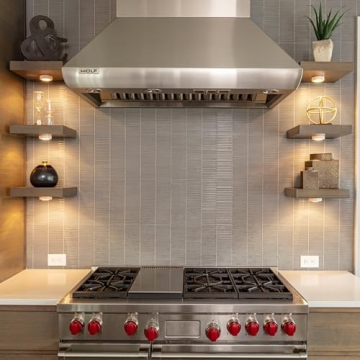 Brilliant Evolution LED Puck Light | Wireless LED Under Cabinet Lighting | Under Counter Lights for Kitchen | Battery Operated Lights | Under Cabinet Light (6 pack with batteries (White))