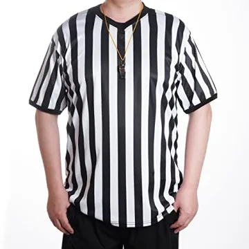 obmwang Referee Shirt - Unisex Umpire Costume for Everyone