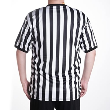 obmwang Referee Shirt - Unisex Umpire Costume for Everyone