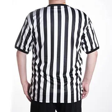 obmwang Referee Shirt - Unisex Umpire Costume for Everyone
