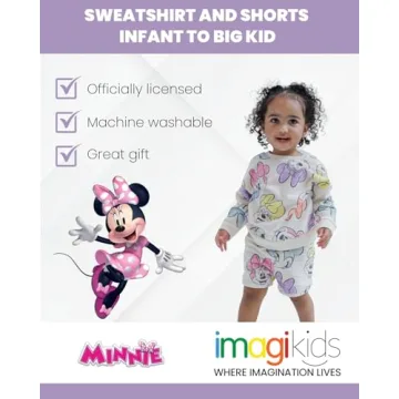 Disney Minnie Mouse Infant Girls Sweatshirt and Shorts Set