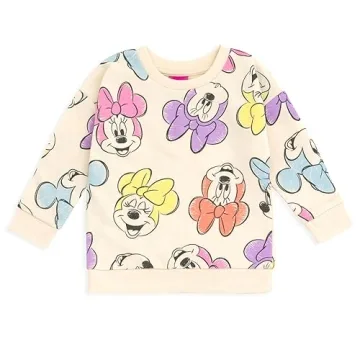 Disney Minnie Mouse Infant Girls Sweatshirt and Shorts Set
