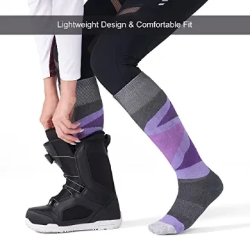 CS CELERSPORT Merino Wool Ski Socks Winter Warm Thermal