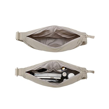 YIKOEE Waterproof Crescent Crossbody Bag Stylish Functional