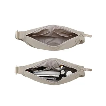 YIKOEE Waterproof Crescent Crossbody Bag Stylish Functional