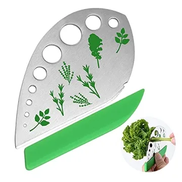 Jiaedge Herb Stripper - 2-in-1 Stainless Steel Kitchen Tool