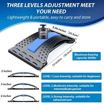 MINOLL Back Stretcher for Ultimate Pain Relief