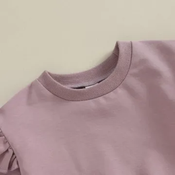 Kupretty Baby Girl Fall Winter Outfit Set for Toddlers