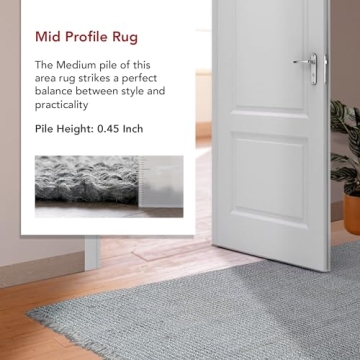 nuLOOM 3x5 Jute Tassel Rug for Farmhouse Style