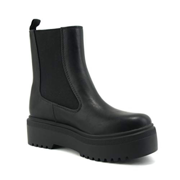 Soda Reeve Women Platform Ankle Booties for Trendy Style