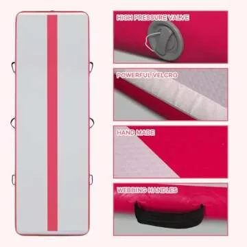 FunWater 10ft Inflatable Gymnastics Mat for Training