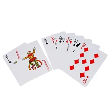 GAMELAND Super Jumbo Playing Cards for Family Fun