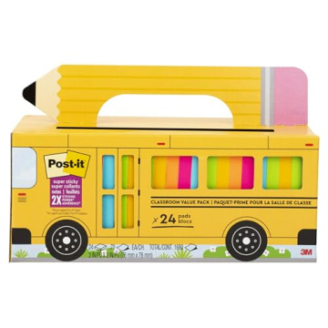 Post-it Super Sticky Notes Value Pack for Ultimate Organization