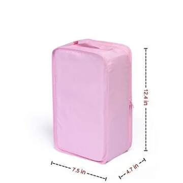 JJ POWER Travel Shoe Bags - Durable & Waterproof Shoe Pouches