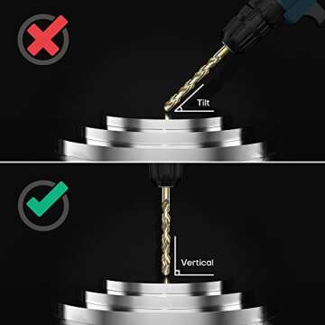 LETON 5/32" M35 Cobalt Drill Bits for Precision Drilling