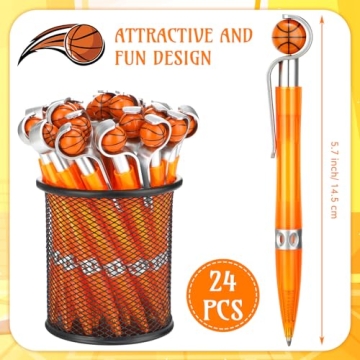 Zhanmai Basketball Pens - Fun Ballpoint Pens for All